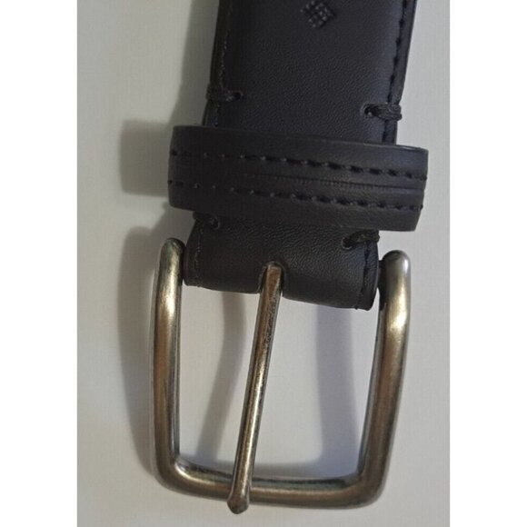 Columbia Men's 56" Black Faux Leather Belt New No Tags - Picture 4 of 6